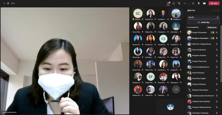 ฝ่ายวิชาการคณะครุศาสตร์ มหาวิทยาลัยสวนดุสิต จัดประชุมงานวิชาการ หัวข้อ “การจัดทำ มคอ.3 รูปแบบ OBE” ประจำภาคเรียนที่ 2 ปีการศึกษา 2564