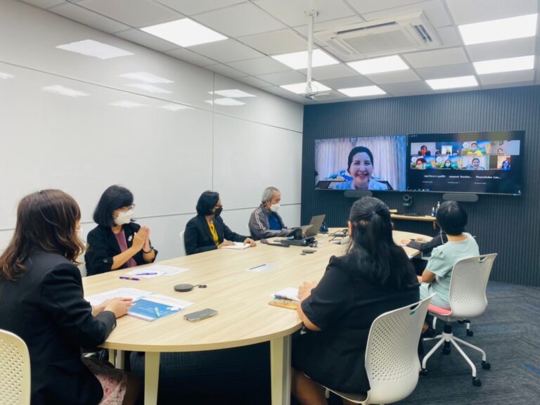 การประชุมหารือแนวทางดำเนินการปรับปรุงและจัดทำคู่มือครู และพัฒนาแผนการจัดประสบการณ์ ระดับปฐมวัยเพื่อการจัดการเรียนรู้โดยใช้การศึกษาทางไกลผ่านดาวเทียมร (DLTV) ปีการศึกษา 2565