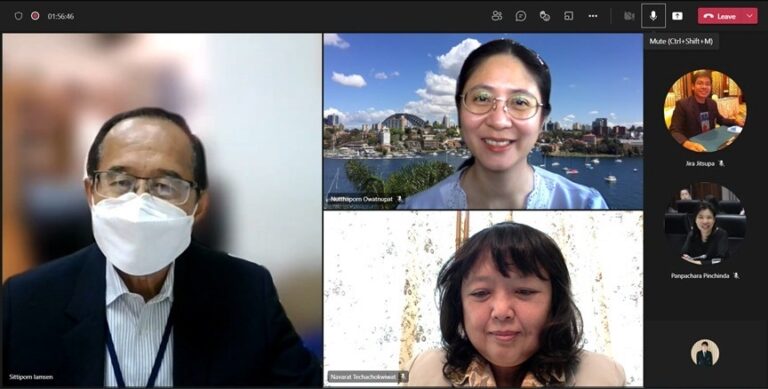 อาจารย์ ดร.สิทธิพร เอี่ยมเสน ประธานคณะกรรมการบริหารหลักสูตรศึกษาศาสตรมหาบัณฑิต สาขาวิชาการสอนภาษาอังกฤษระดับประถมศึกษา ดำเนินการประชุมคณะกรรมการบริหารหลักสูตรศึกษาศาสตรมหาบัณฑิต สาขาวิชาการสอนภาษาอังกฤษระดับประถมศึกษา ครั้งที่ 2/2565