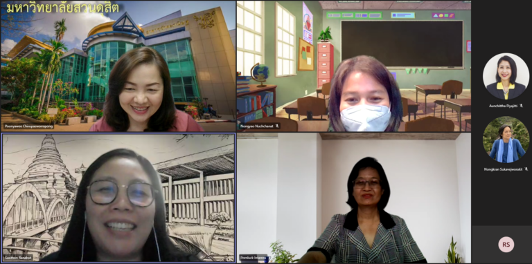 อาจารย์ ดร.ปุณยวีร์ จิโรภาสวรพงศ์ ประธานหลักสูตรศึกษาศาสตรบัณฑิต สาขาวิชาการศึกษาปฐมวัย เป็นประธานการประชุม หลักสูตรฯ ประจำเดือนมิถุนายน 2565 ครั้งที่ 6(10)/2565