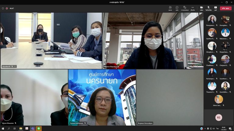 ฝ่ายวิชาการ คณะครุศาสตร์ มหาวิทยาลัยสวนดุสิต จัดประชุมการทวนสอบ มคอ.3 และ มคอ.4 รายวิชาที่เปิดสอนในภาคการศึกษาที่ 2 ปีการศึกษา 2565