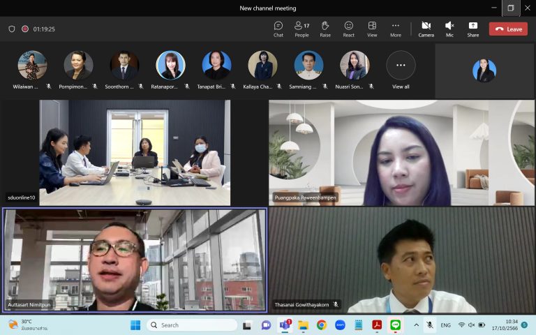 หลักสูตรศึกษาศาสตรบัณฑิต สาขาวิชาการประถมศึกษา จัดประชุมทวนสอบผลสัมฤทธิ์ทางการเรียนรู้ของนักศึกษาตามกรอบมาตรฐานคุณวุฒิแห่งชาติ ระดับหลักสูตร ภาคการศึกษาที่ 1 ปีการศึกษา 2566