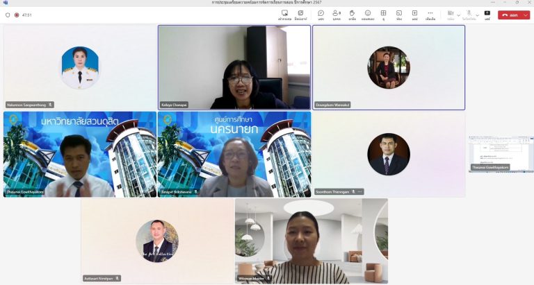 ผู้ช่วยศาสตราจารย์ ดร.กัลยา ชนะภัย ประธานคณะกรรมการบริหารหลักสูตรศึกษาศาสตรบัณฑิต สาขาวิชาการประถมศึกษา ดำเนินการประชุมเตรียมความพร้อมการจัดการเรียนการสอน ปีการศึกษา 2567