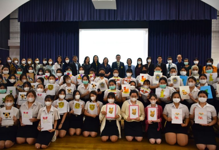 ผู้บริหาร บุคลากรและนักศึกษา คณะครุศาสตร์ มหาวิทยาลัยสวนดุสิต จัดกิจกรรมนิทานอิสปเพื่อน้องตาบอด