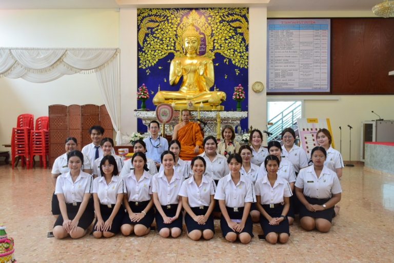 อาจารย์ เจ้าหน้าที่ และนักศึกษา คณะครุศาสตร์มหาวิทยาลัยสวนดุสิต จัดกิจกรรมจิตอาสาในโครงการวิปัสนากรรมฐาน ปี 2567