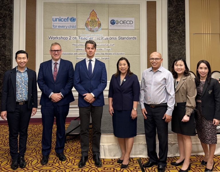 ผศ.ดร.วีณัฐ สกุลหอม ผศ. นิศารัตน์ อิสระมโนรส ผศ.ดร.พรชุลี ลังกา และ ดร.อนุชา แข่งขัน อาจารย์ประจำคณะครุศาสตร์ มหาวิทยาลัยสวนดุสิต เข้าร่วมประชุมเชิงปฏิบัติการ ครั้งที่ 2