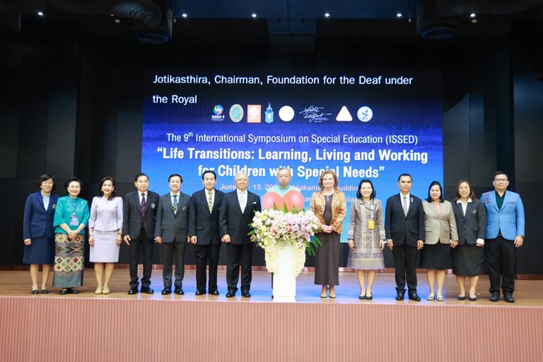 การประชุมสัมมนาวิชาการระดับนานาชาติด้านการศึกษาพิเศษครั้งที่ 9 (ISSED9) (The 9th International Symposium on Special Education Life Transitions : Learning, Living and Working for Children with special needs)  ภายใต้แนวคิด  “การเปลี่ยนผ่านชีวิต: การเรียนรู้ การดำรงชีวิต และการทำงานสำหรับเด็กที่มีความต้องการพิเศษ”